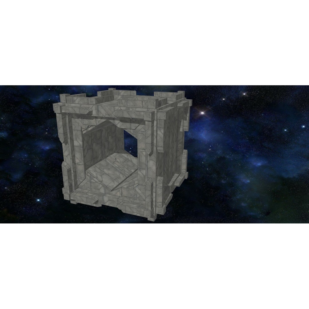 Seamless Sci-fi Panel Textures 3D Model – 20 Unique Designs, JPG - View 40