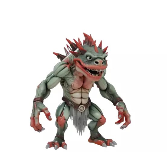 Mutant Monsters 3D Model – Low Poly Creature Assets, FBX - View 2