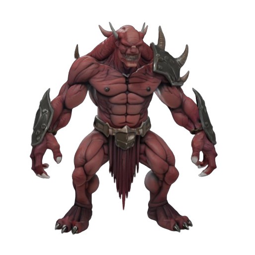 Mutant Monsters 3D Model – Low Poly Creature Assets, FBX - View 5