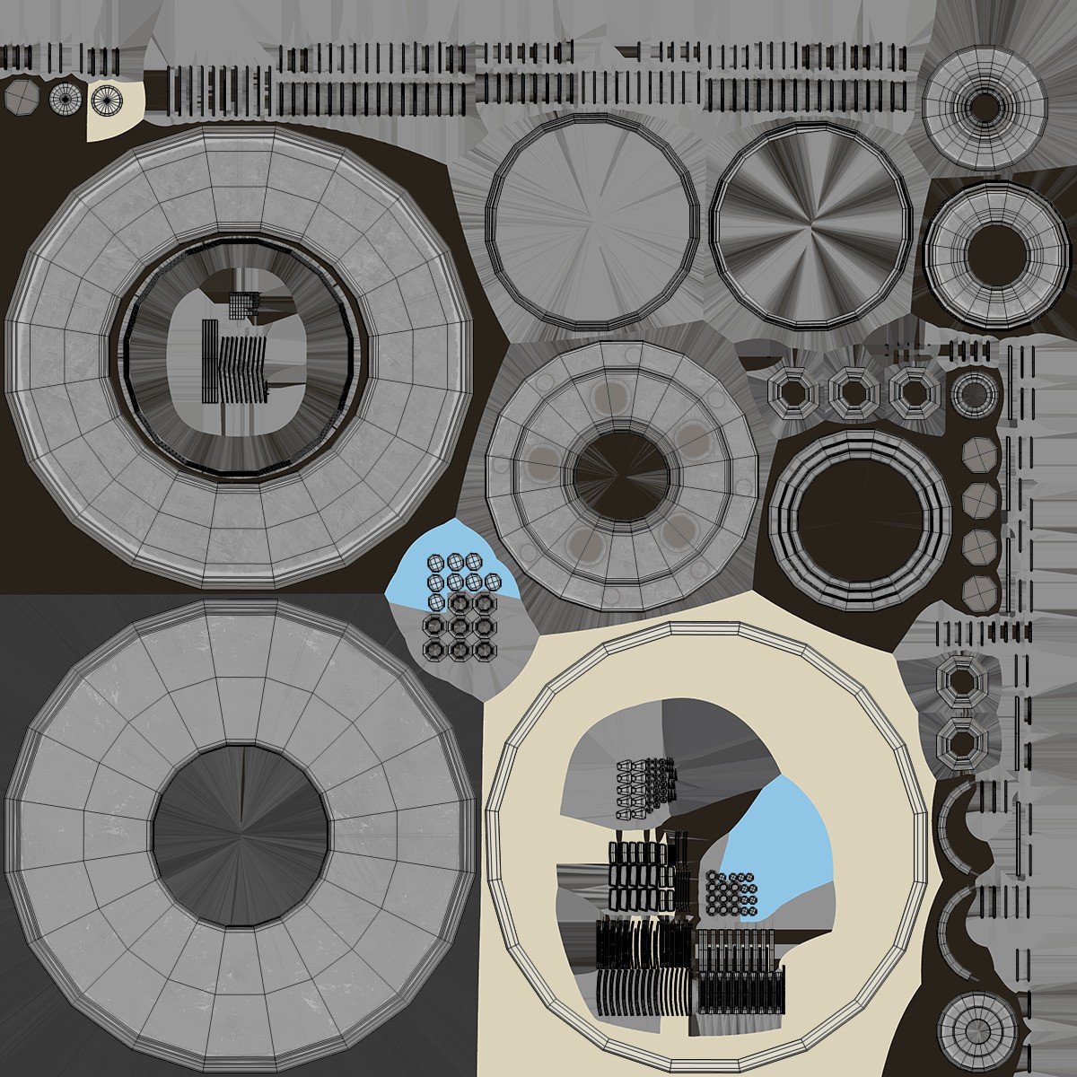 UFO - Game-Ready 3D Model