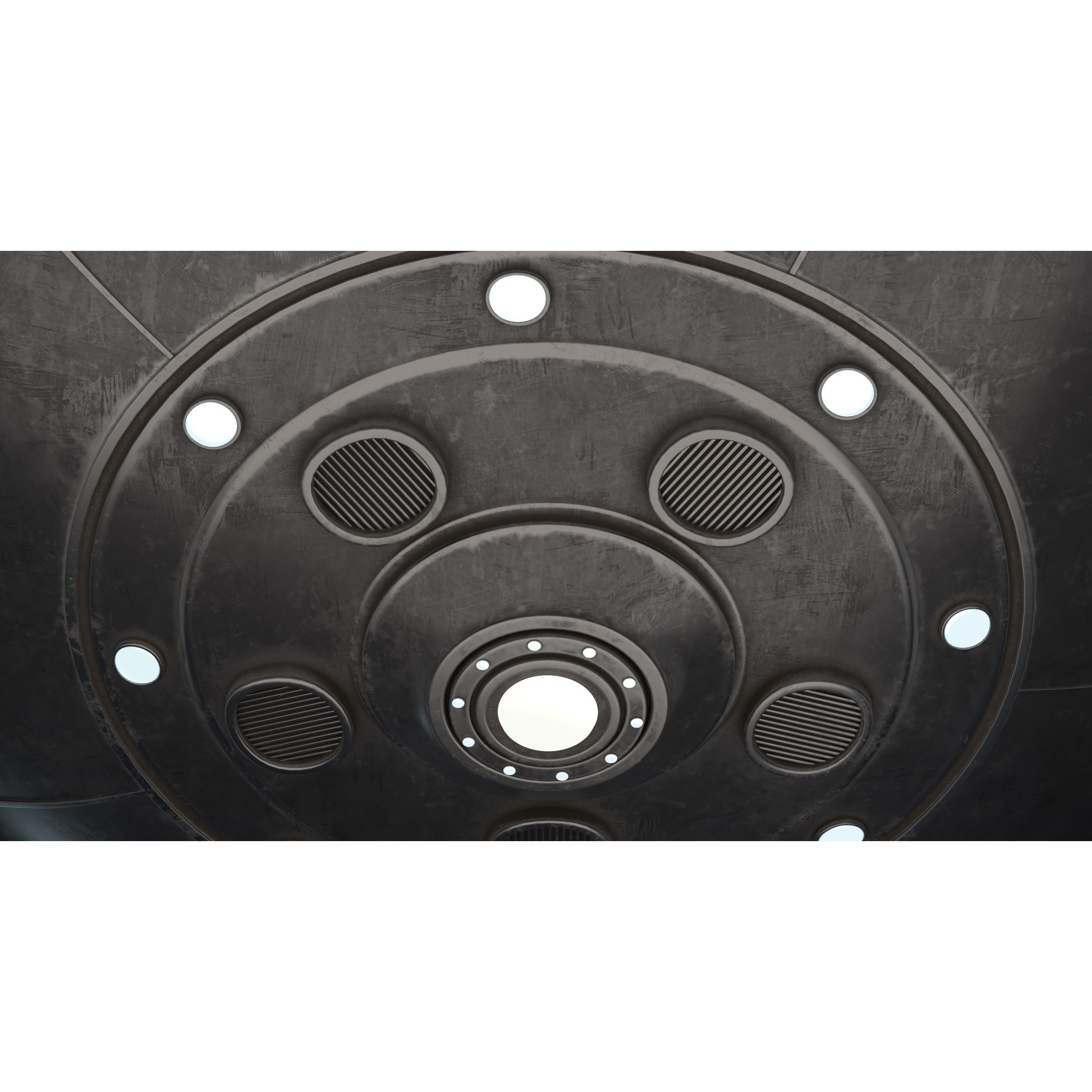 UFO - Game-Ready 3D Model - View 6