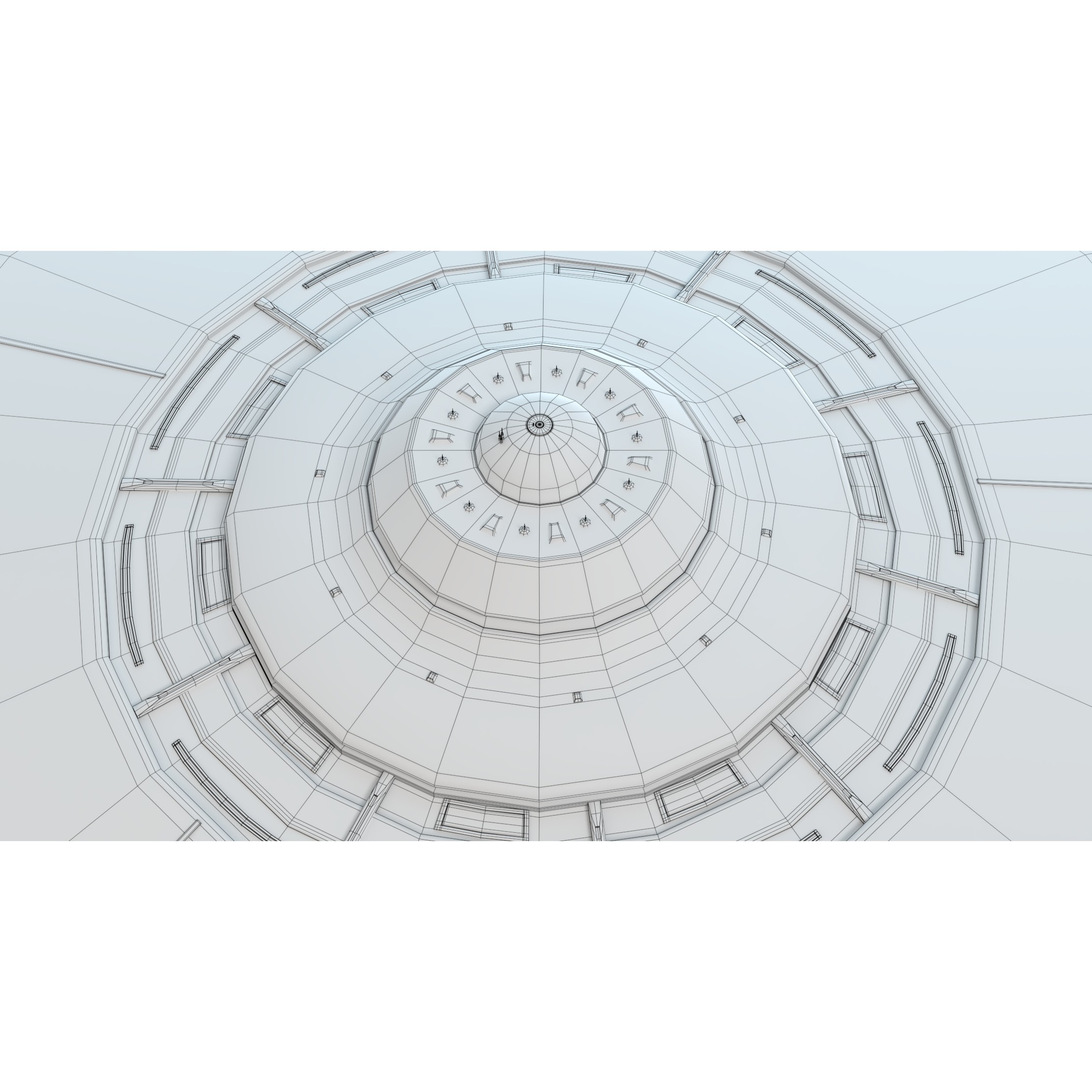 UFO - Game-Ready 3D Model - View 9