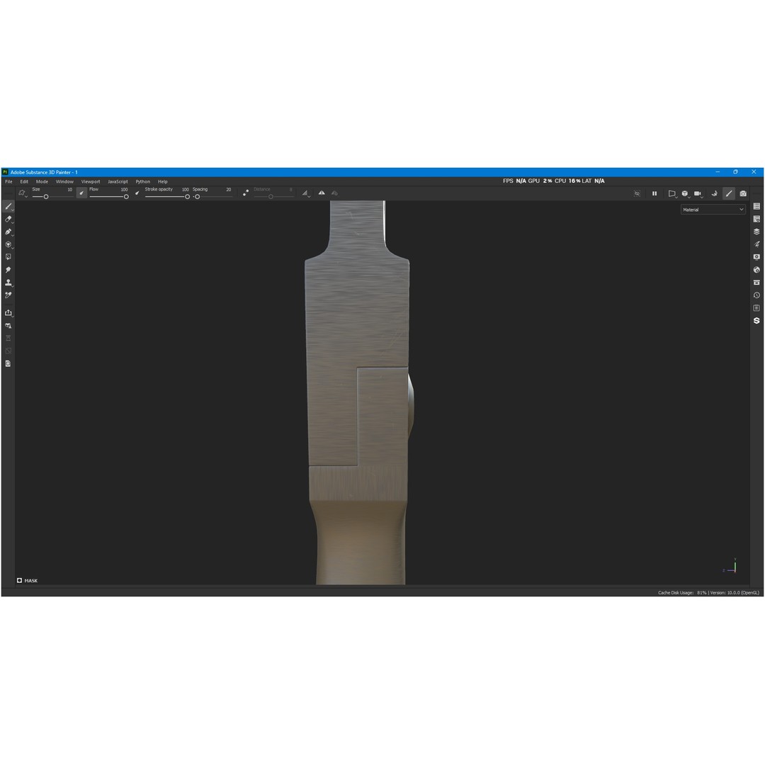 Bracket Removing Plier Tool 3D Model – Low Poly PBR Asset, FBX, OBJ - View 10