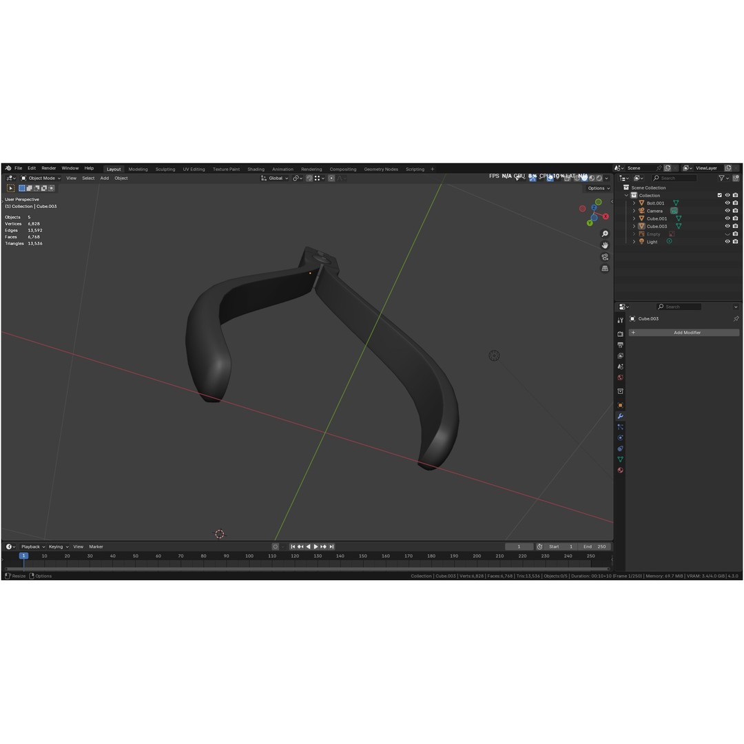 Bracket Removing Plier Tool 3D Model – Low Poly PBR Asset, FBX, OBJ - View 31