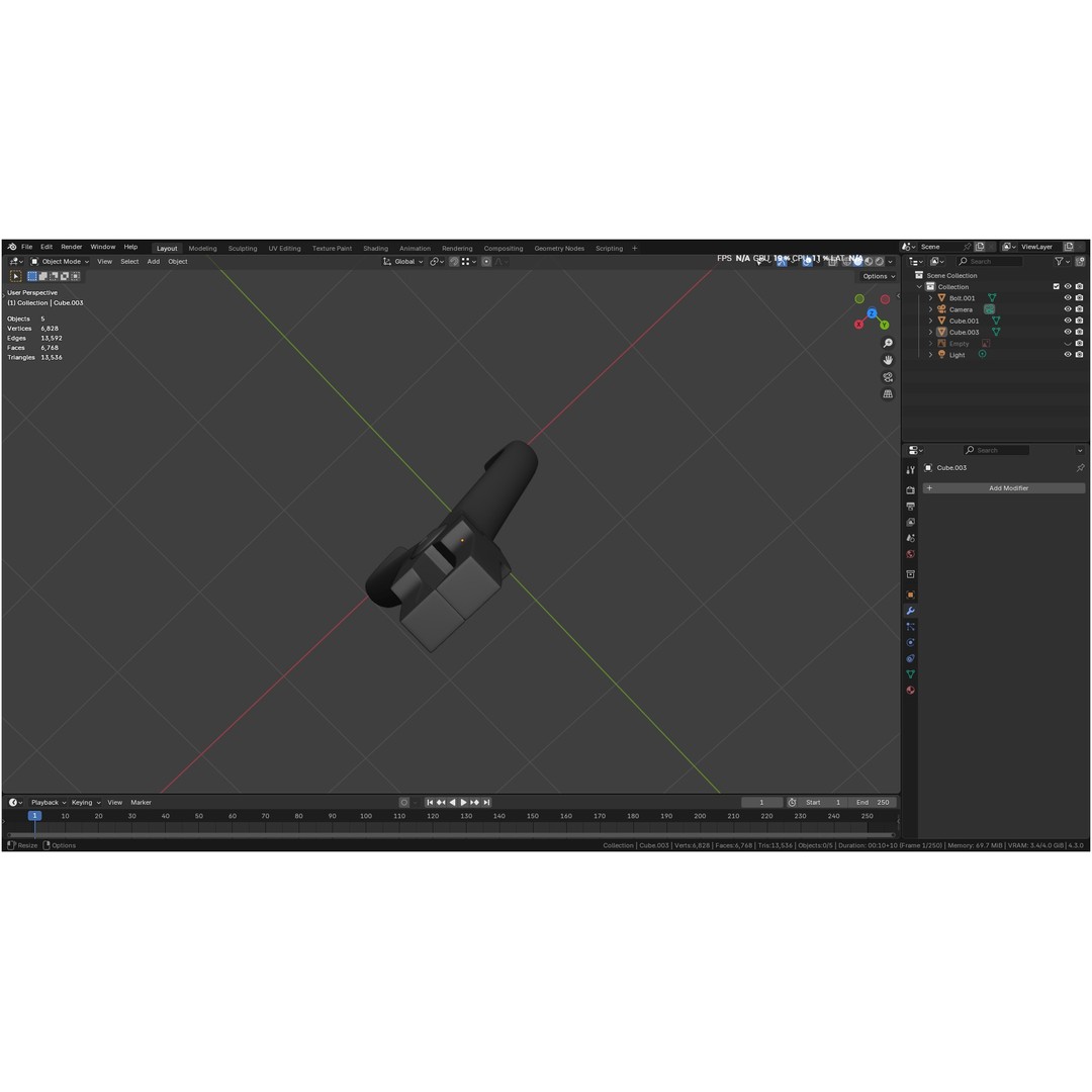 Bracket Removing Plier Tool 3D Model – Low Poly PBR Asset, FBX, OBJ - View 34