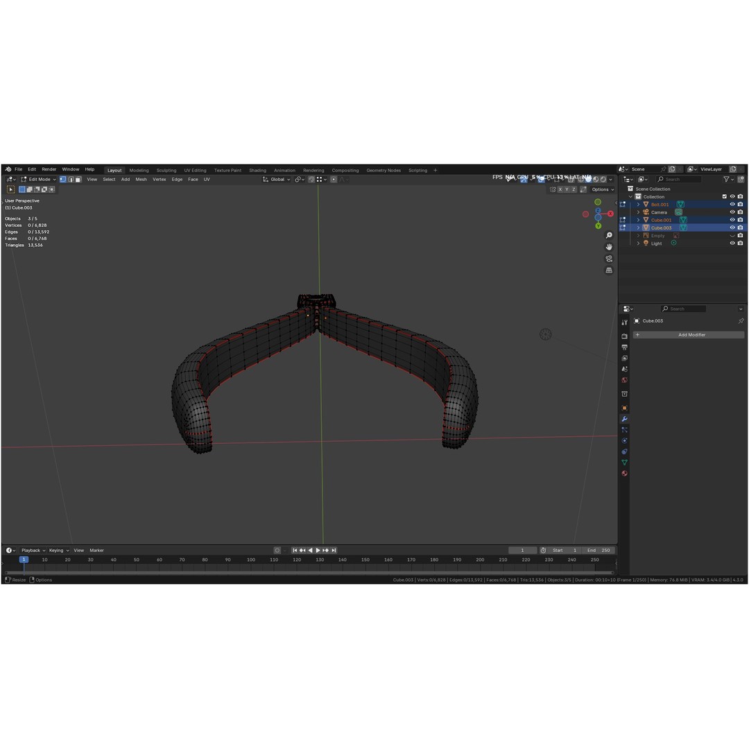 Bracket Removing Plier Tool 3D Model – Low Poly PBR Asset, FBX, OBJ - View 40