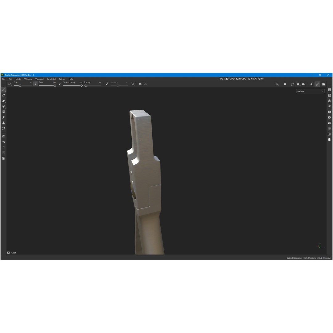 Bracket Removing Plier Tool 3D Model – Low Poly PBR Asset, FBX, OBJ - View 6