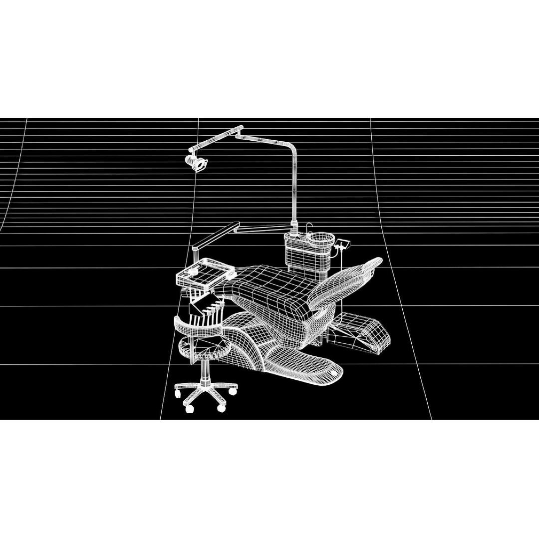 Dental Chair 3D Model – Realistic Interior Asset, Corona Renderer