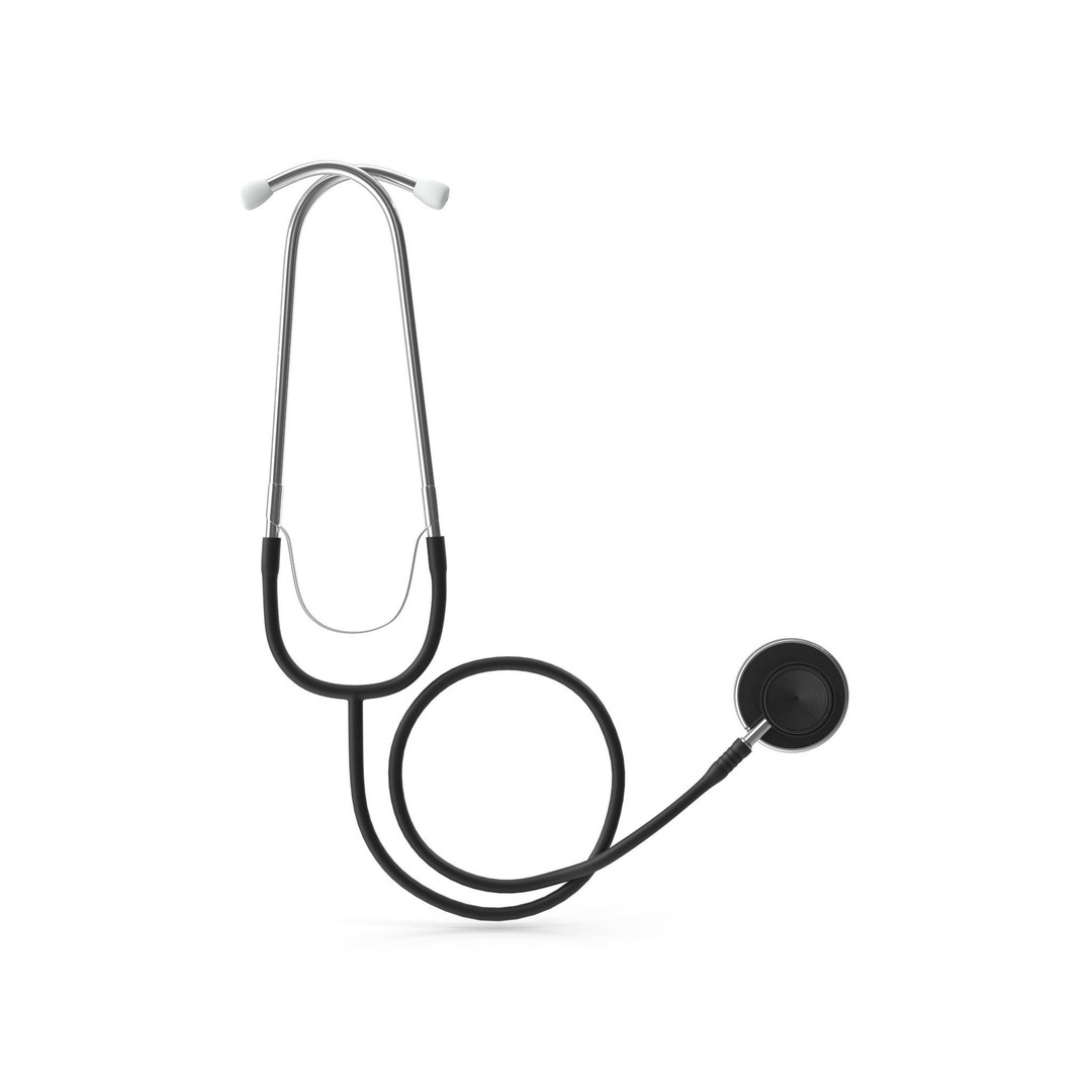 Stethoscope 3D Model – Low Poly Medical Equipment, FBX, PBR - View 11