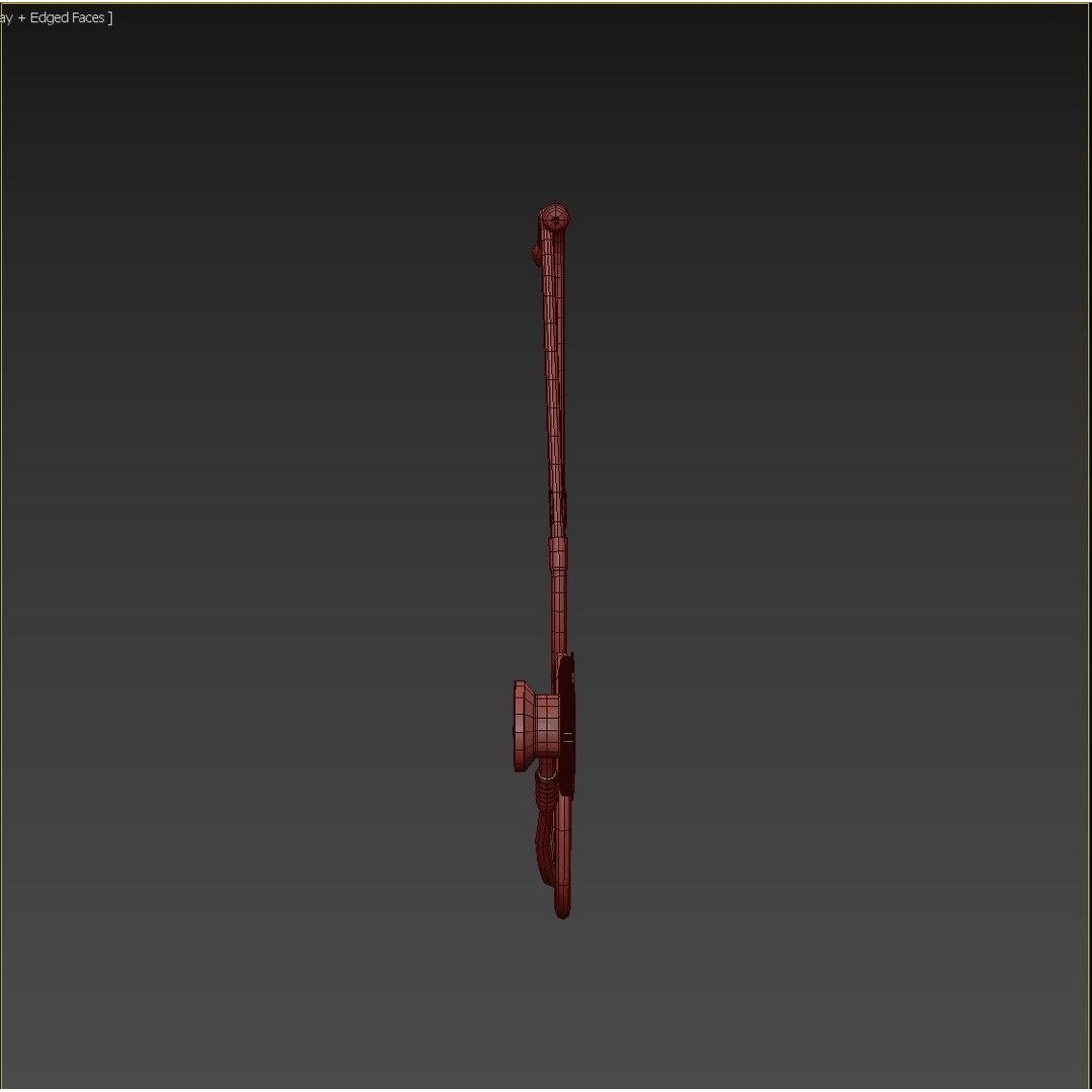 Stethoscope 3D Model – Low Poly Medical Equipment, FBX, PBR - View 15