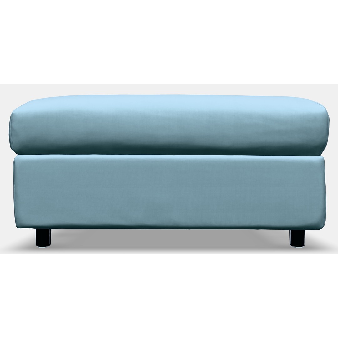 VIMLE Footstool 3D Model – Low Poly Storage Ottoman, FBX - View 11