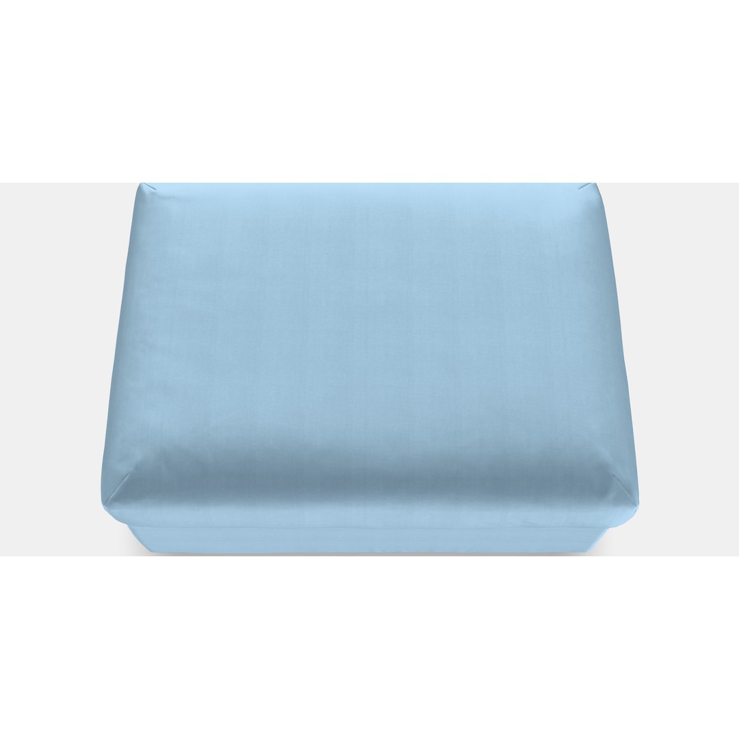 VIMLE Footstool 3D Model – Low Poly Storage Ottoman, FBX - View 4