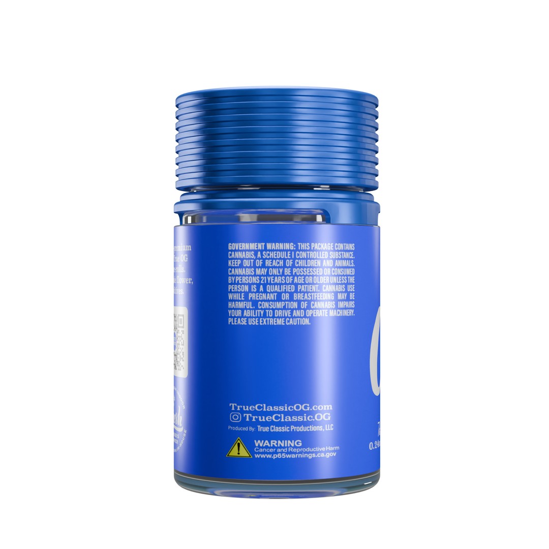 True Classic Medical Glass Jar 3D Model – Airtight Container, PBR Textures - View 5