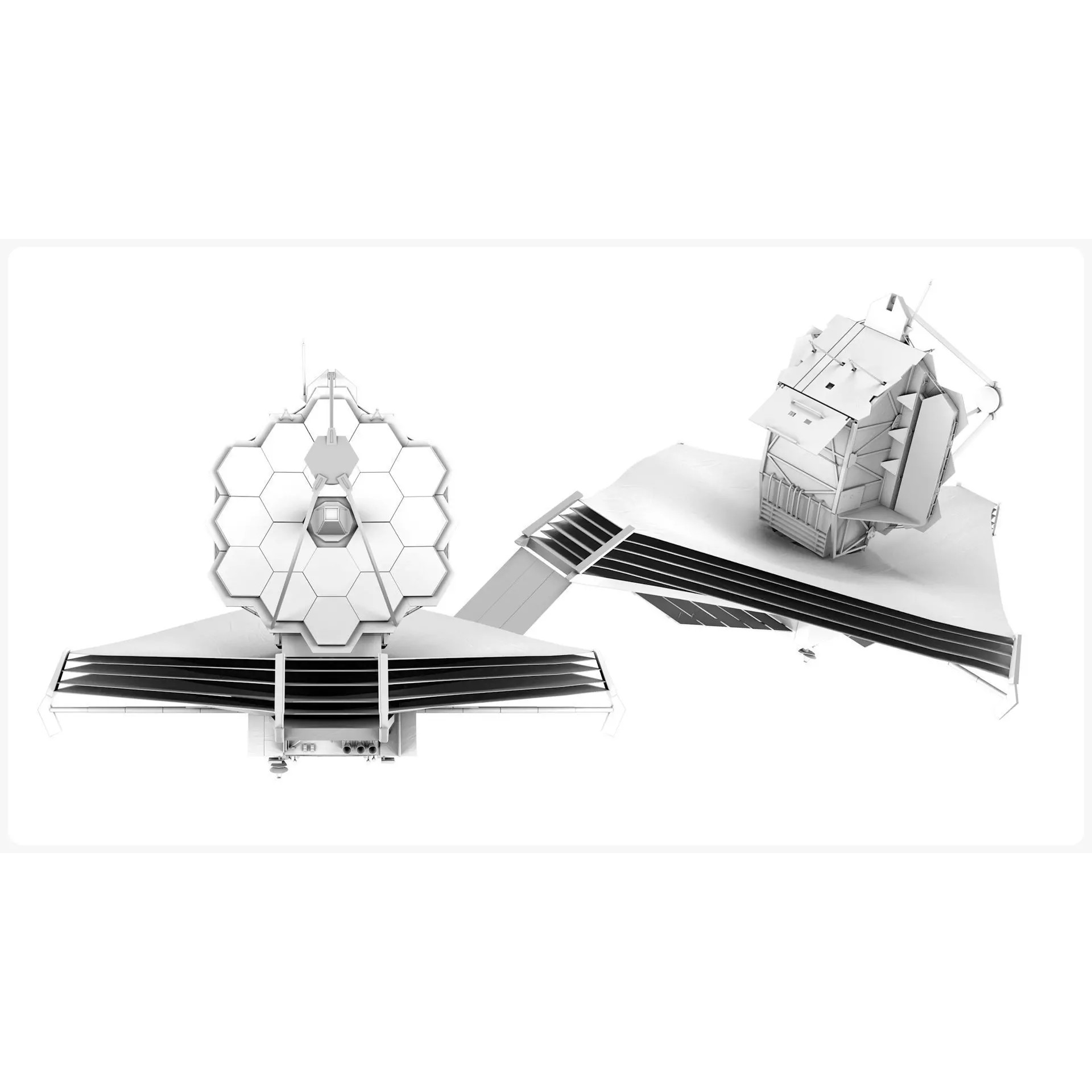 James Webb Space Telescope - Game-Ready 3D Model - View 8
