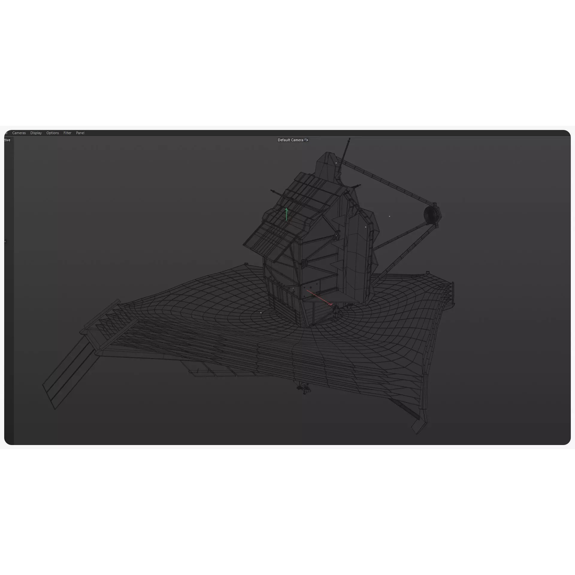 James Webb Space Telescope - Game-Ready 3D Model - View 9