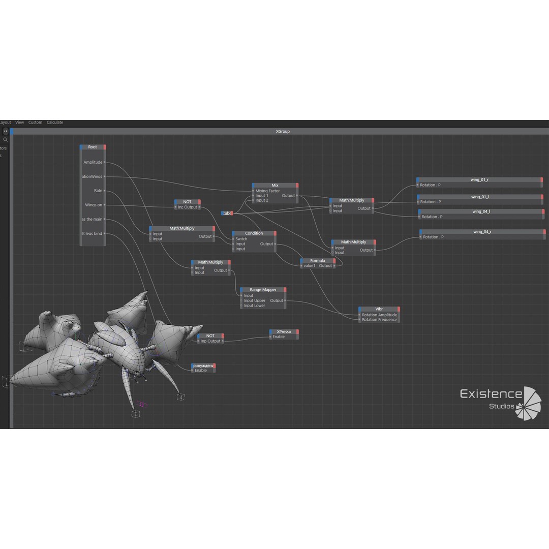 Crayfish Spider Crab 3D Model – Low Poly Game Ready Asset, FBX - View 11