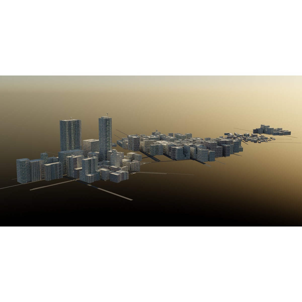 Buildings Asset Pack - Modular Game-Ready 3D Model - View 10