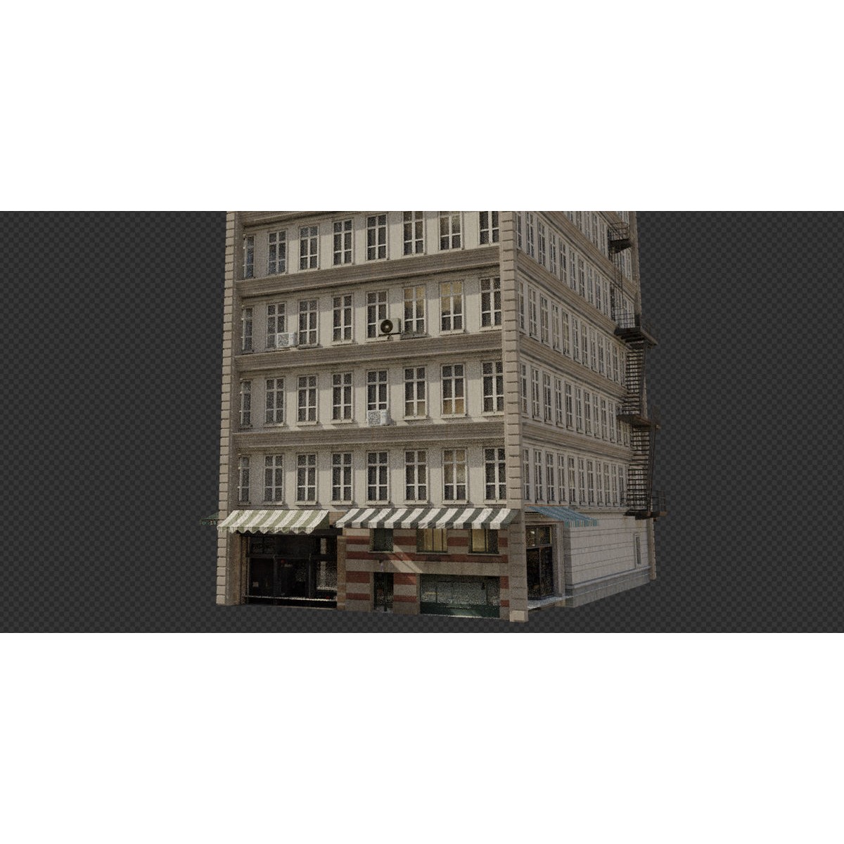 Buildings Asset Pack - Modular Game-Ready 3D Model - View 25
