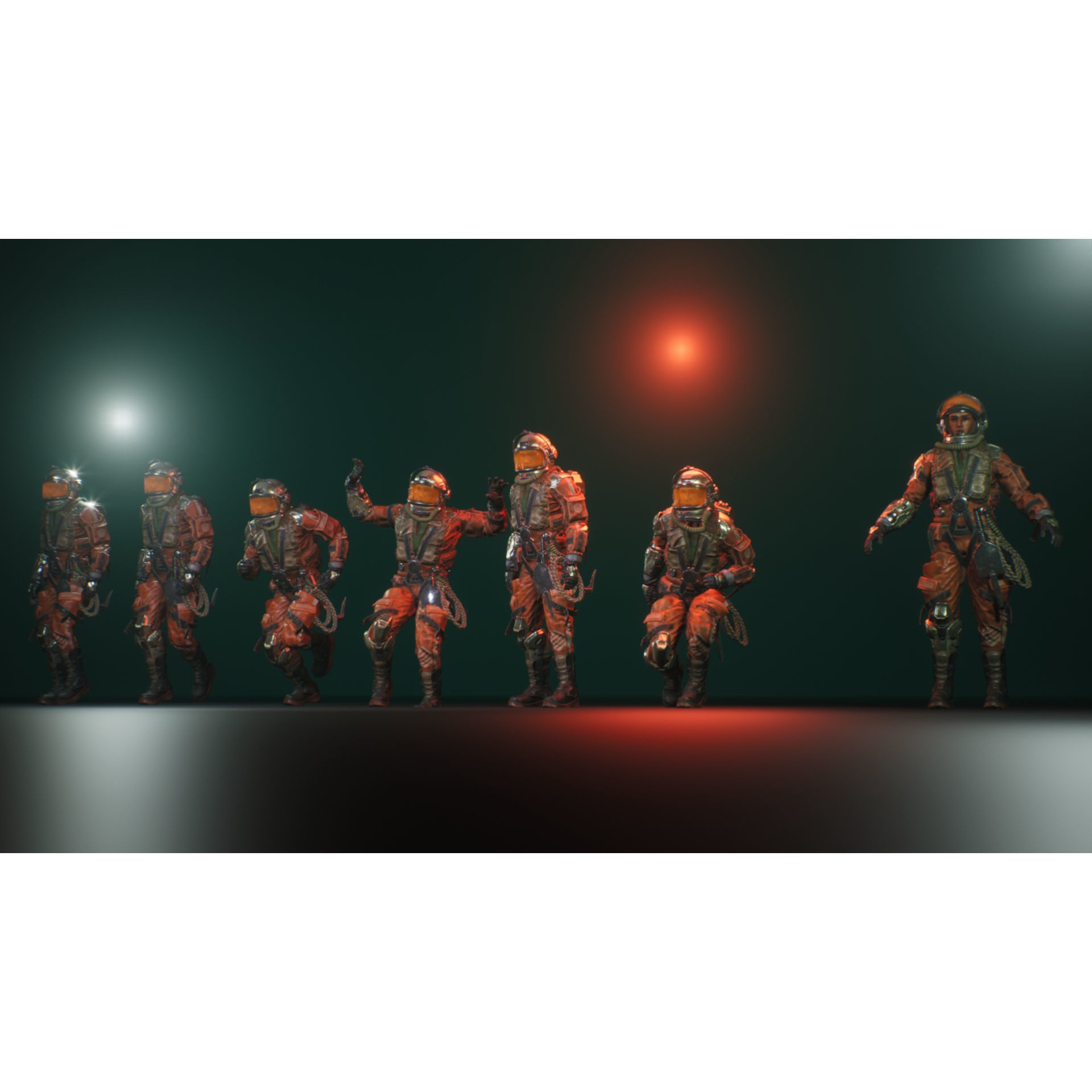Space Adventurer - Low-Poly Game-Ready 3D Model