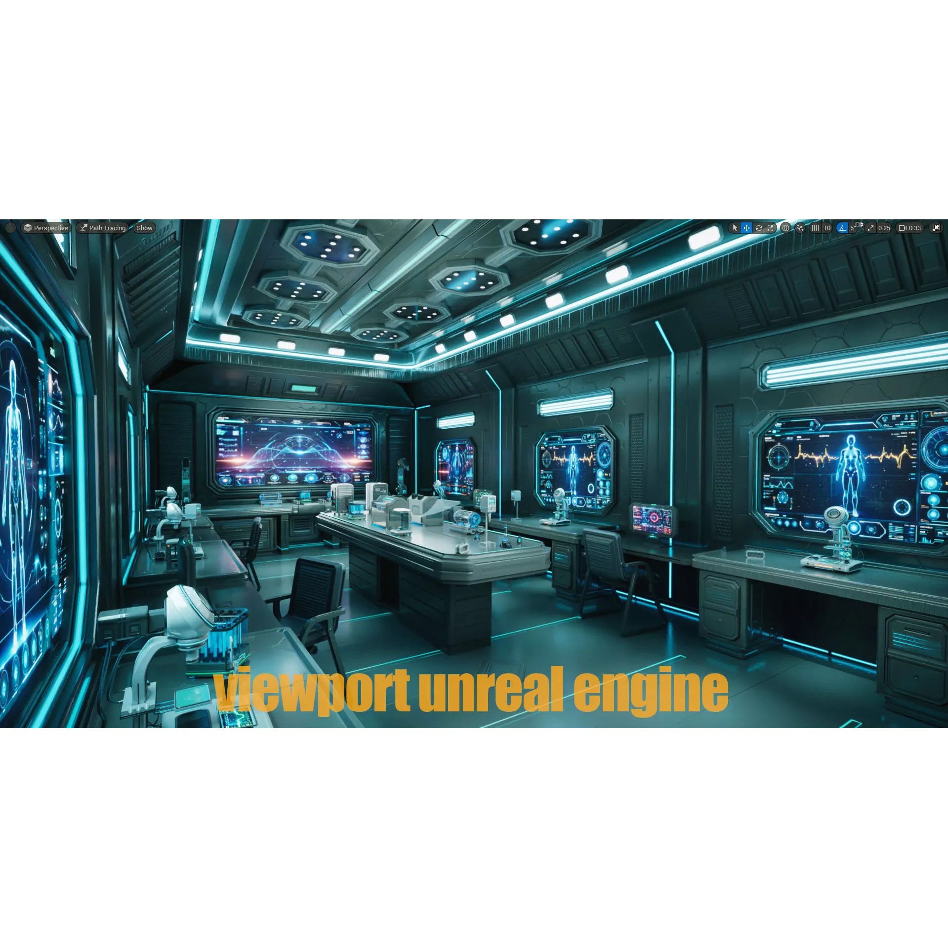 Sci Fi Interior Laboratory - Game-Ready 3D Model - View 16