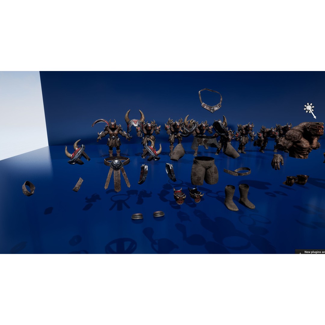 Ogre 3D Model – Low Poly Animated Character, FBX, PBR Textures - View 28