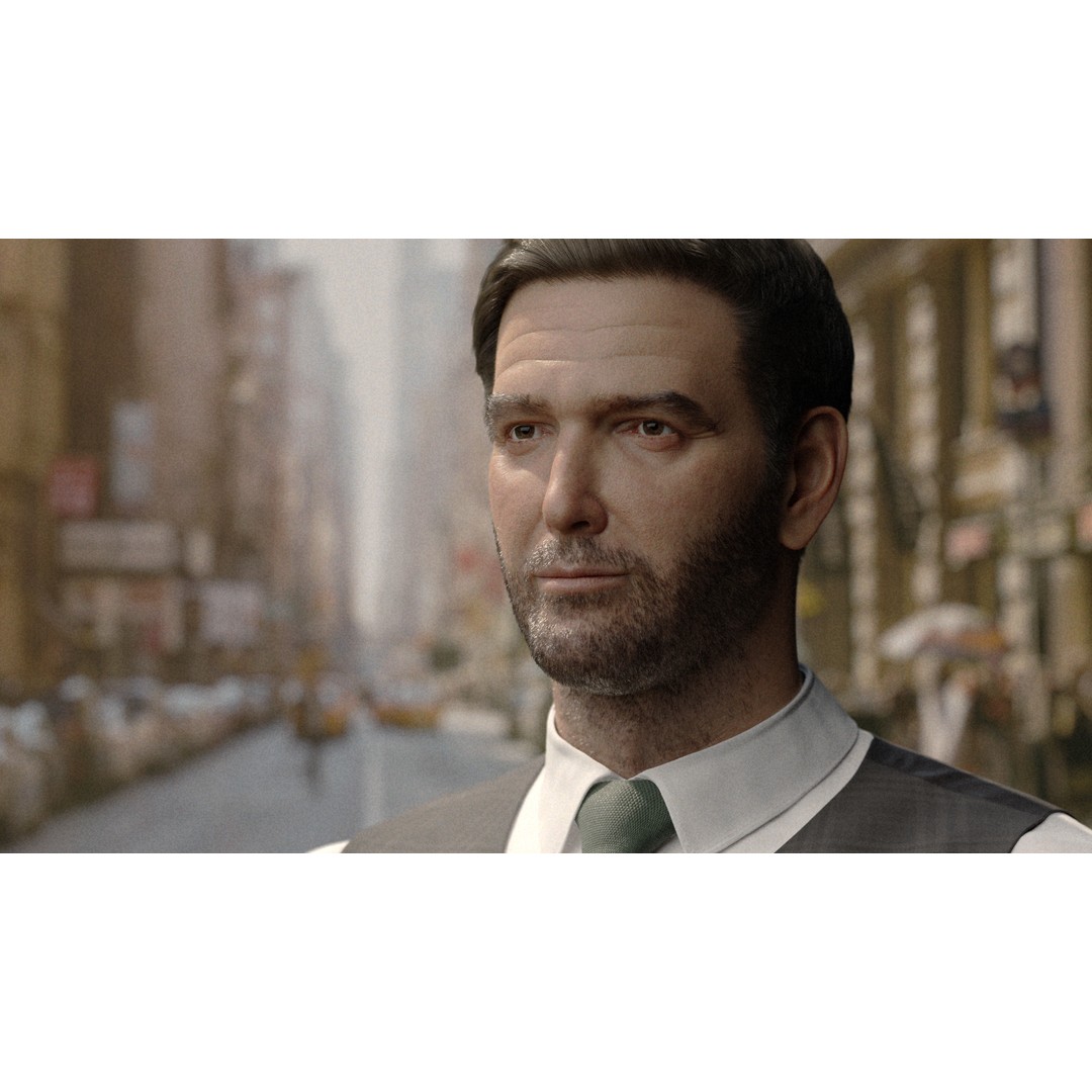 George 3D Model – Highly Photorealistic Rigged Character for Animation - View 10