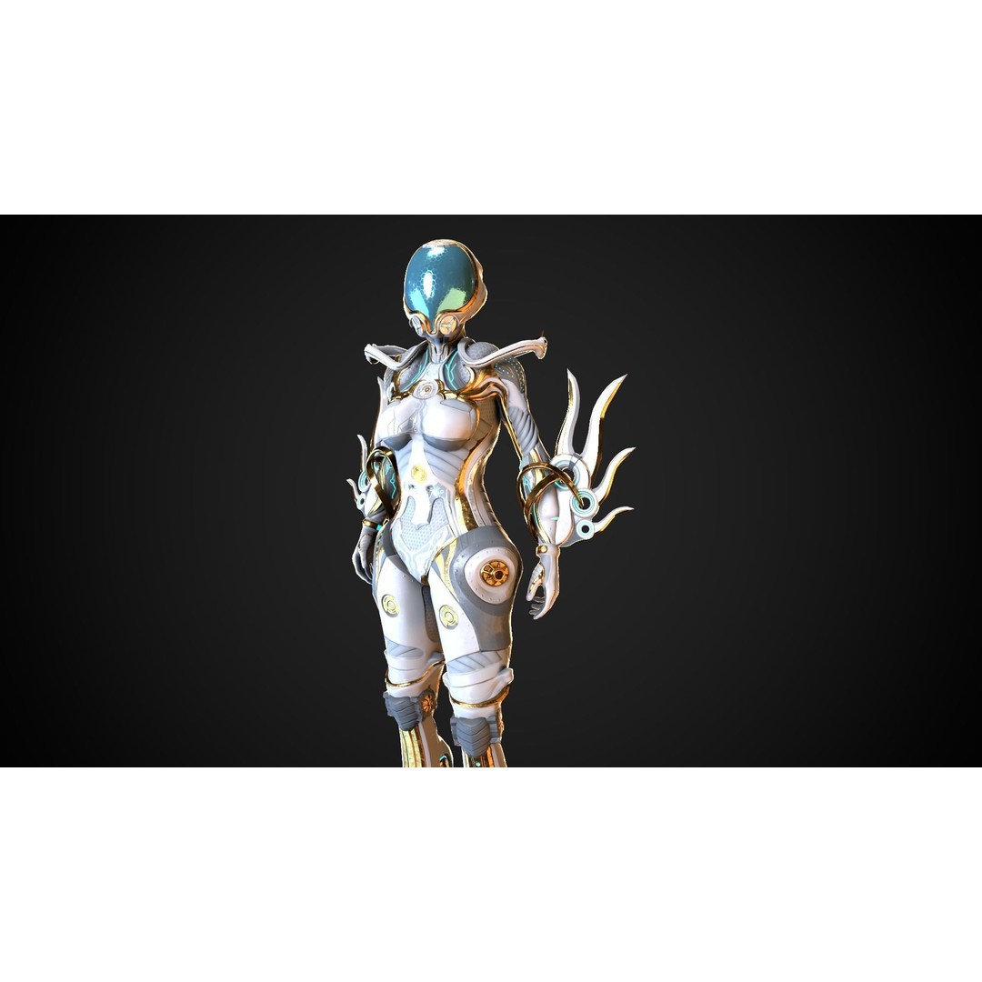 Cyborg M Series 3D Model – Low Poly Game Ready Character, FBX - View 16