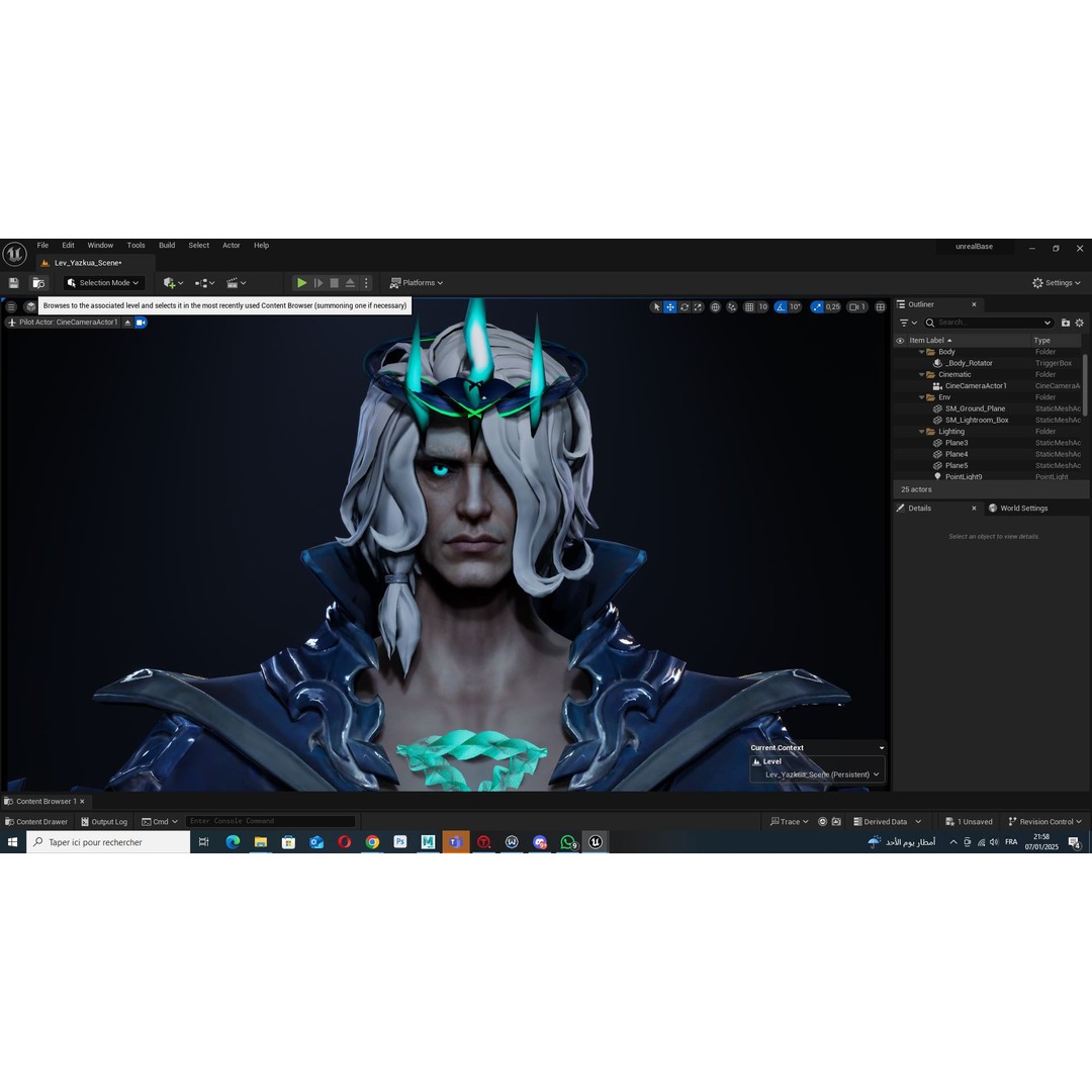 Viego 3D Model – Low Poly Game Ready Character, FBX - View 12