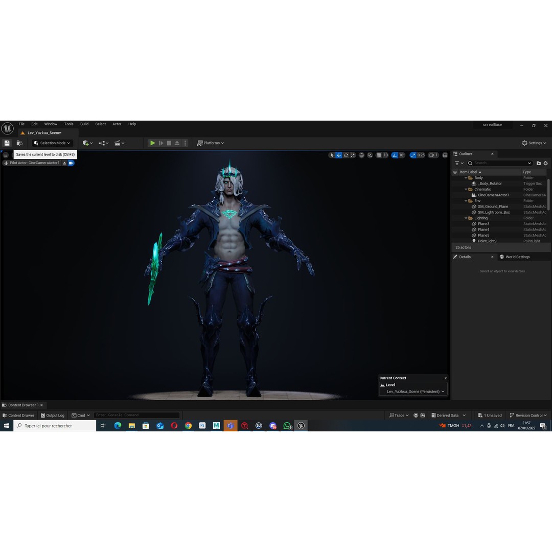 Viego 3D Model – Low Poly Game Ready Character, FBX - View 13