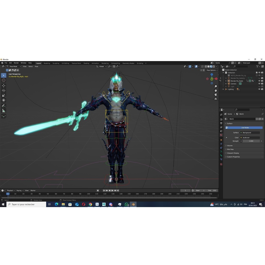 Viego 3D Model – Low Poly Game Ready Character, FBX - View 15