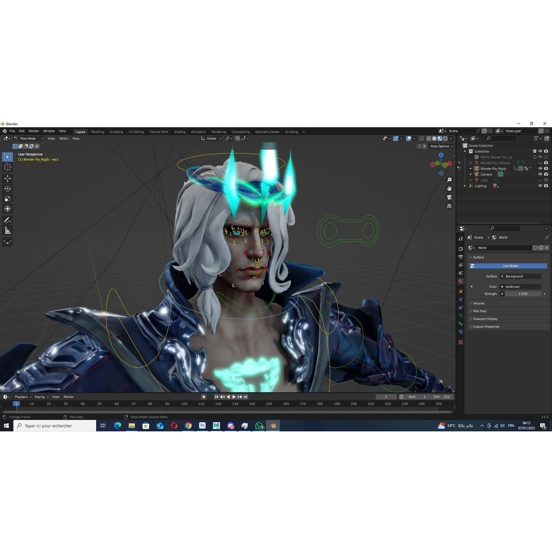 Viego 3D Model – Low Poly Game Ready Character, FBX - View 16