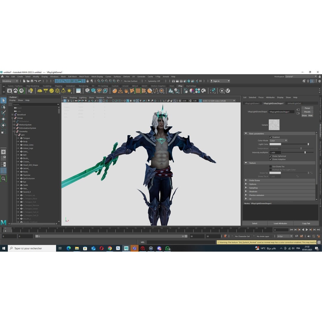 Viego 3D Model – Low Poly Game Ready Character, FBX - View 20