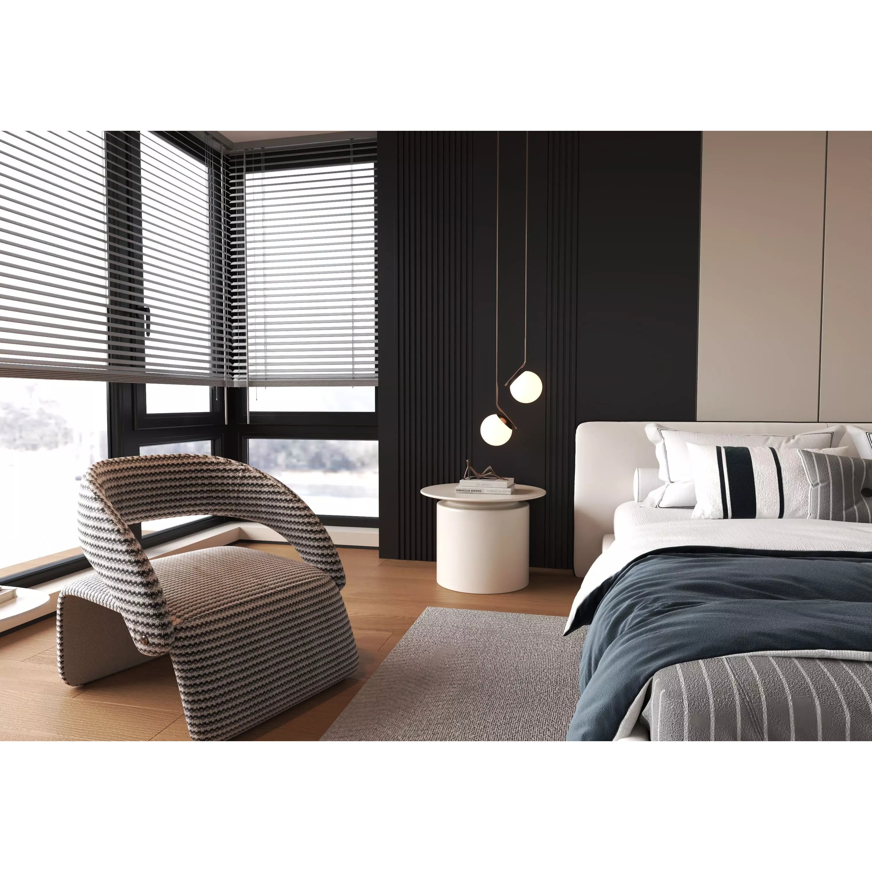 Bedroom Interior 05 - Game-Ready 3D Model - View 6