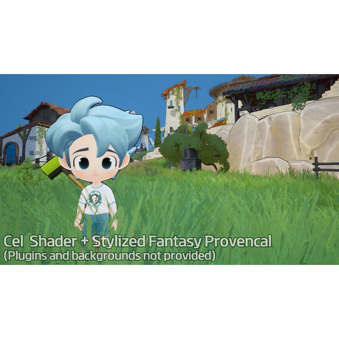 Stylized Character Tommy 3D Model – Low Poly Game Ready, FBX - View 5