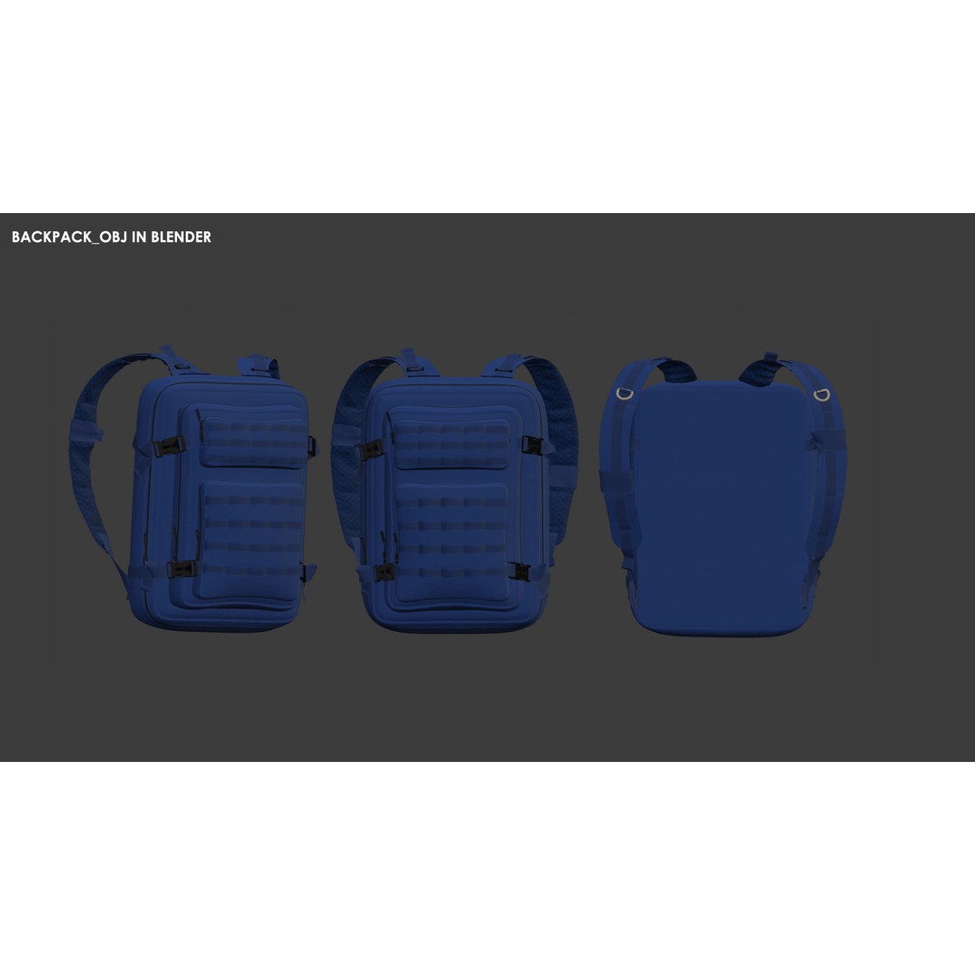 Girls Outfit 3D Model – Marvelous Designer Clothing, PBR Textures - View 9