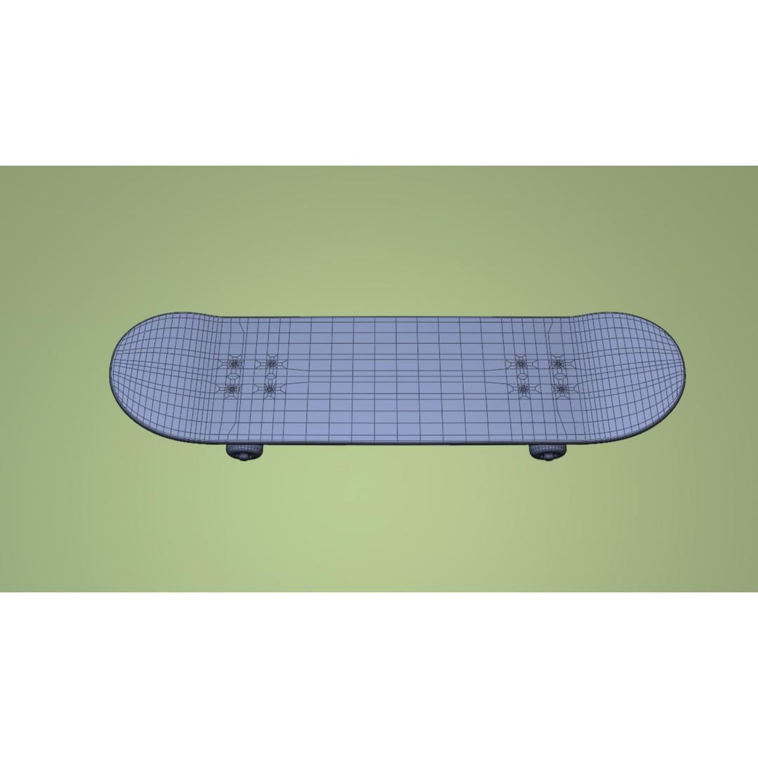 Four Realistic Skateboards 3D Model – High-Quality PBR Textures, FBX & OBJ Formats - View 13