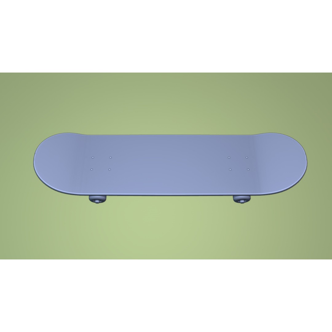 Four Realistic Skateboards 3D Model – High-Quality PBR Textures, FBX & OBJ Formats - View 15