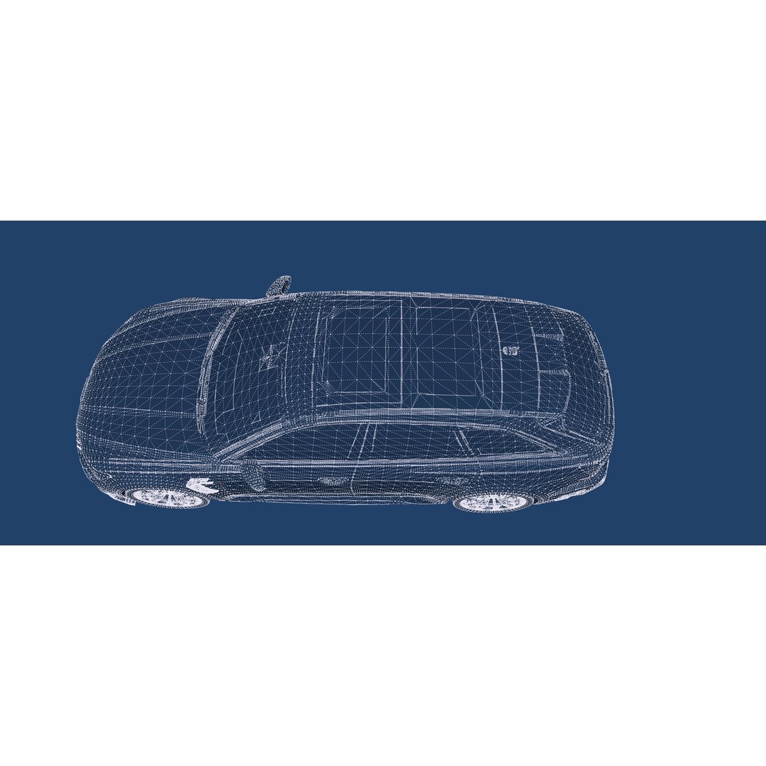 Audi RS6-R Avant 3D Model – High Poly Vehicle with Interior, FBX