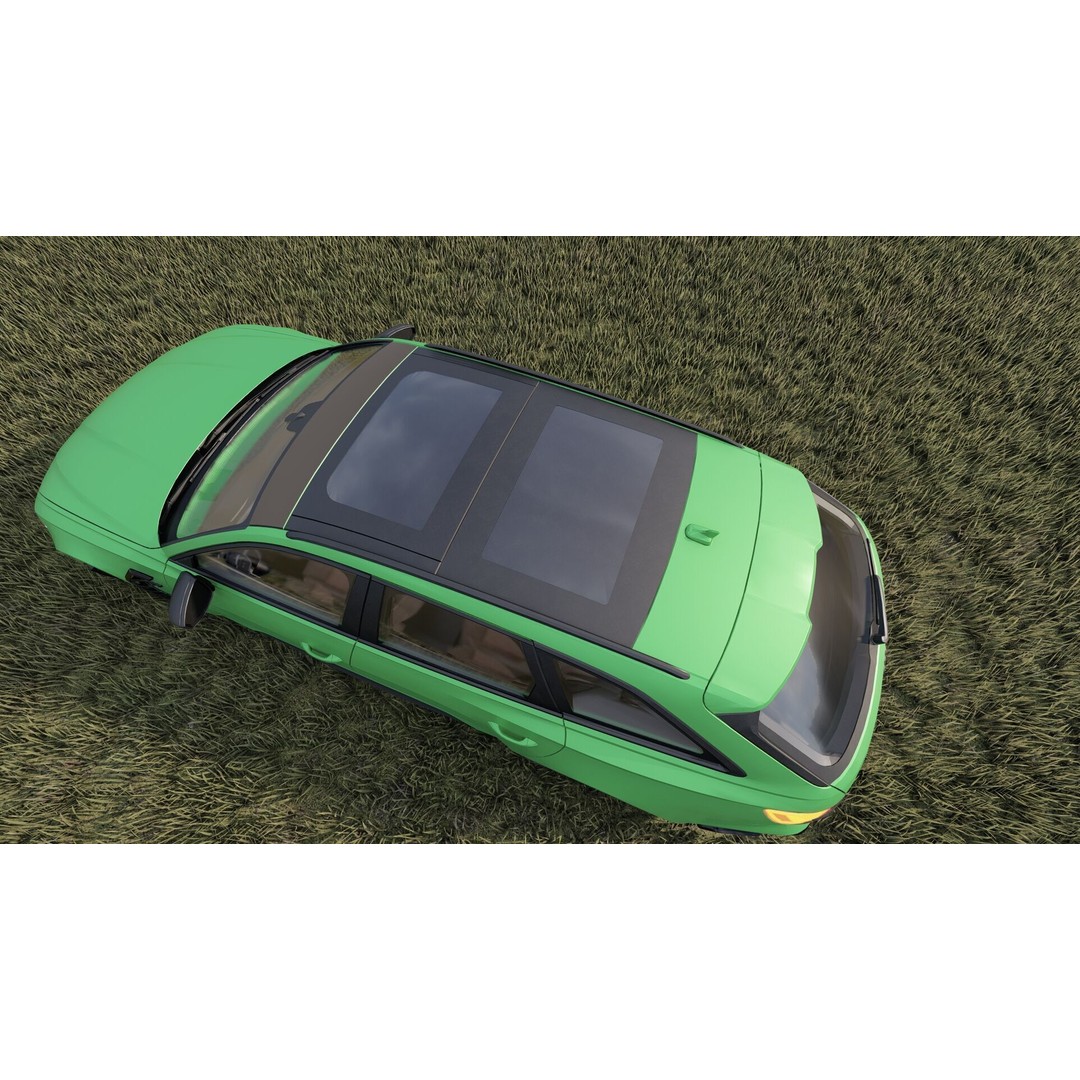 Audi RS6-R Avant 3D Model – High Poly Vehicle with Interior, FBX - View 19