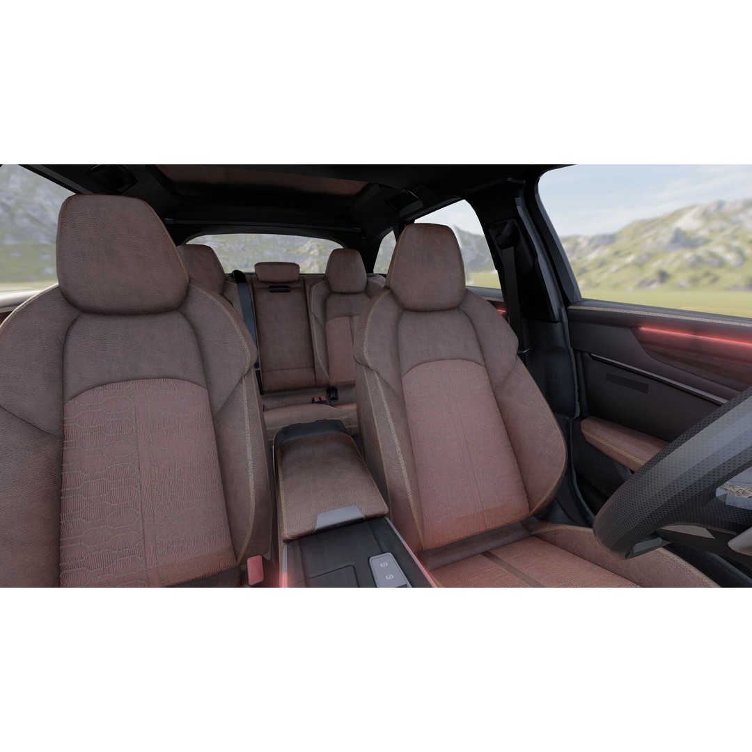 Audi RS6-R Avant 3D Model – High Poly Vehicle with Interior, FBX - View 23