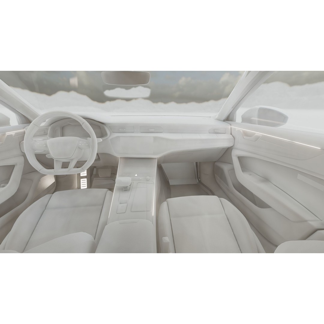 Audi RS6-R Avant 3D Model – High Poly Vehicle with Interior, FBX - View 45