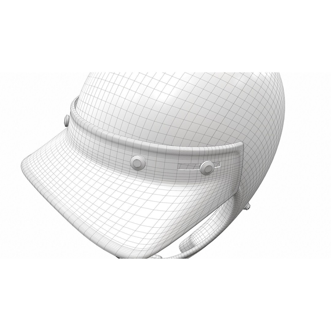 Motorcycle Helmet MH-04 3D Model – PBR Game-Ready Asset, FBX/OBJ