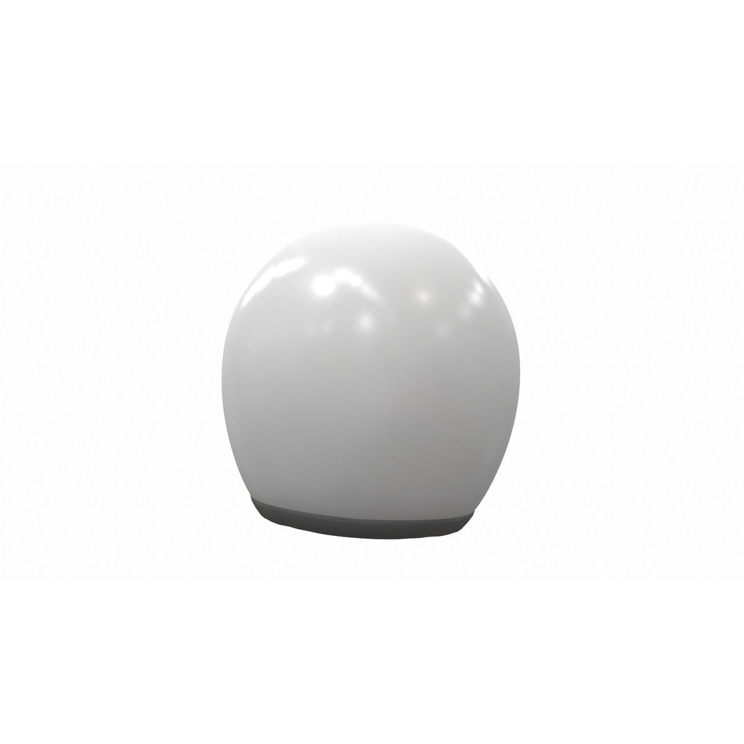 Motorcycle Helmet MH-04 3D Model – PBR Game-Ready Asset, FBX/OBJ - View 4