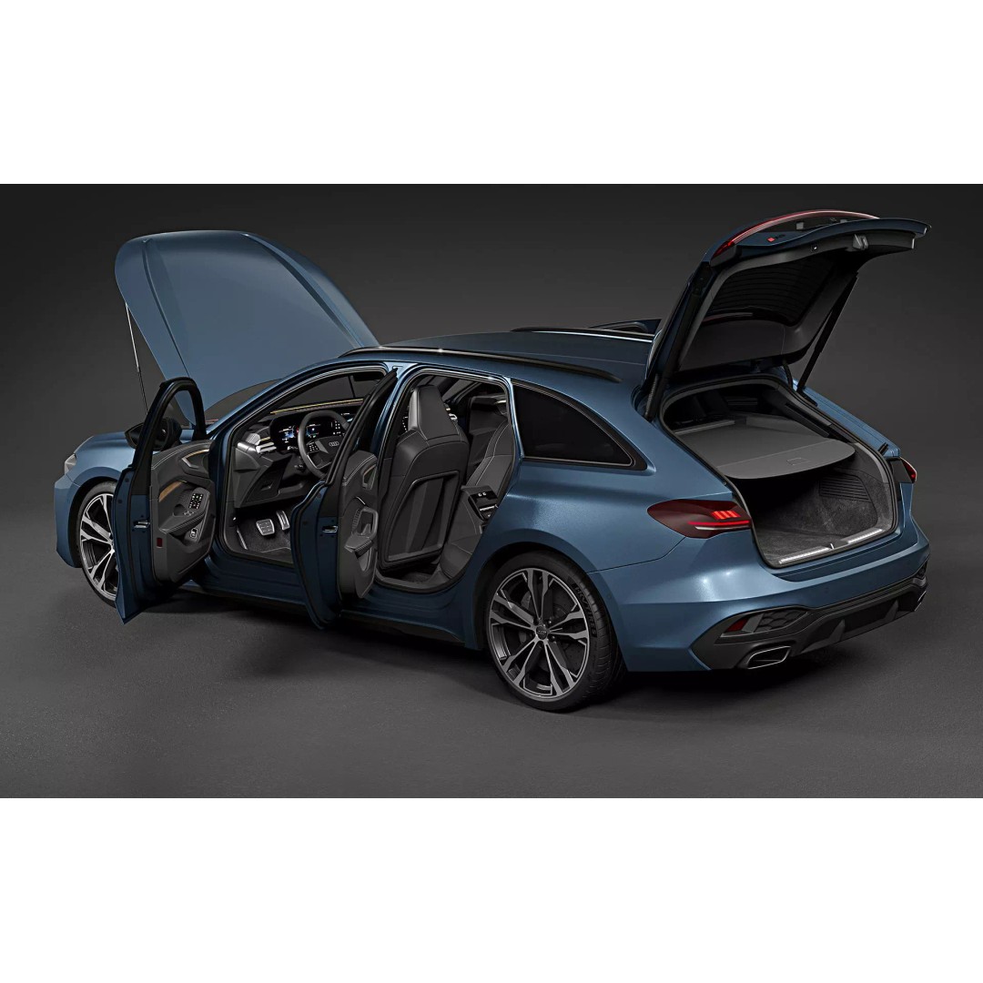 2025 Audi A5 Avant 3D Model – Photorealistic Vehicle Asset, FBX, OBJ - View 15