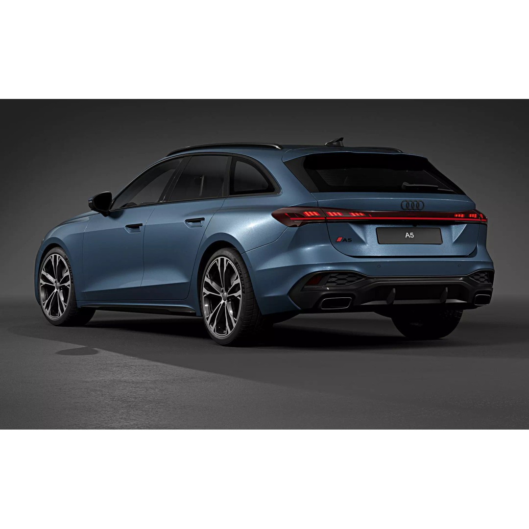 2025 Audi A5 Avant 3D Model – Photorealistic Vehicle Asset, FBX, OBJ - View 3