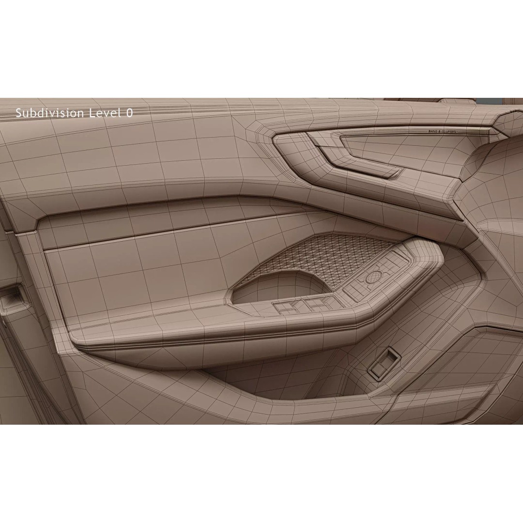 2025 Audi A5 Avant 3D Model – Photorealistic Vehicle Asset, FBX, OBJ - View 37