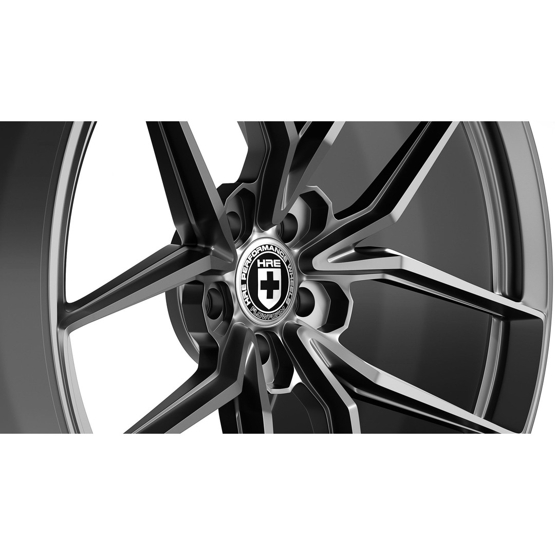 HRE FF21 3D Model – Low Poly Vehicle Wheel, PBR Textures, FBX - View 11