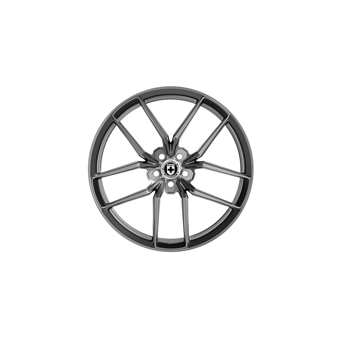 HRE FF21 3D Model – Low Poly Vehicle Wheel, PBR Textures, FBX - View 4