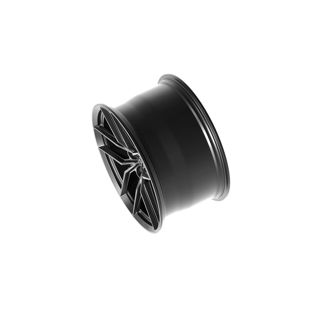 HRE FF21 3D Model – Low Poly Vehicle Wheel, PBR Textures, FBX - View 8
