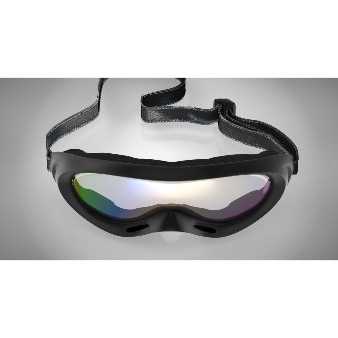 Windproof Sport Glasses 3D Model – High Poly PBR Textured, FBX - View 10